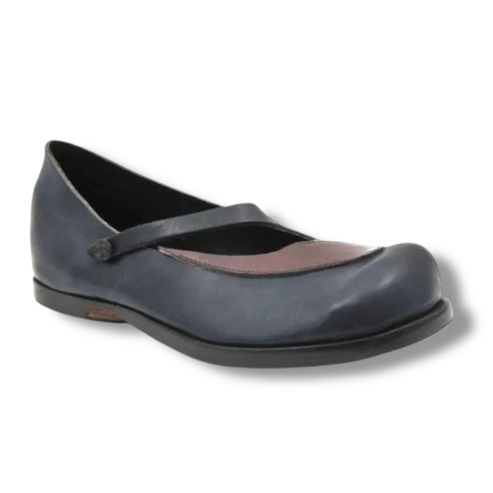 Cydwoq “Carry” Brown Leather Mary Janes size 37.5 - Picture 2 of 9